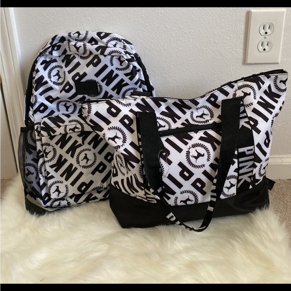 Pink Backpack Set - image 1